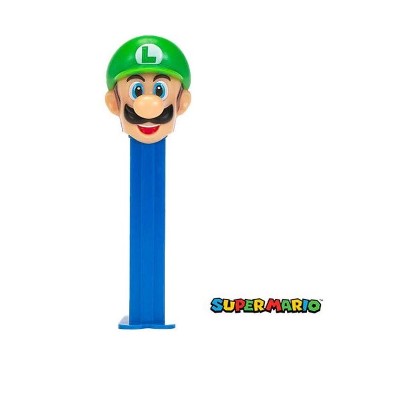 PEZ Nintendo Candy Dispenser - Luigi Pez Dispenser With 2 Candy Refills | Nintendo Mario Bros Party Favors, Grab Bags - Image 2